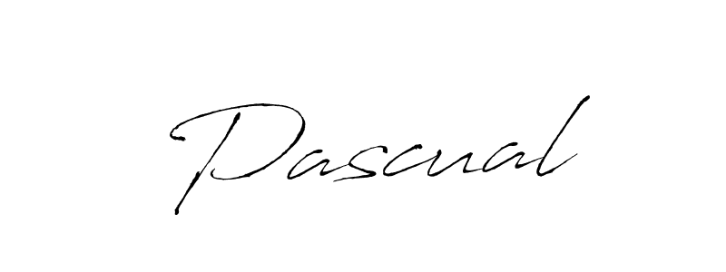 Design your own signature with our free online signature maker. With this signature software, you can create a handwritten (Antro_Vectra) signature for name  Pascual.  Pascual signature style 6 images and pictures png