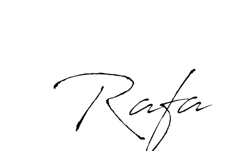 Design your own signature with our free online signature maker. With this signature software, you can create a handwritten (Antro_Vectra) signature for name  Rafa.  Rafa signature style 6 images and pictures png