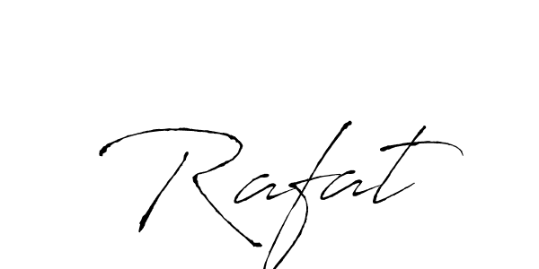 Design your own signature with our free online signature maker. With this signature software, you can create a handwritten (Antro_Vectra) signature for name  Rafat.  Rafat signature style 6 images and pictures png