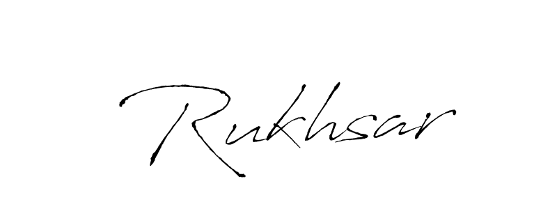 Similarly Antro_Vectra is the best handwritten signature design. Signature creator online .You can use it as an online autograph creator for name  Rukhsar.  Rukhsar signature style 6 images and pictures png