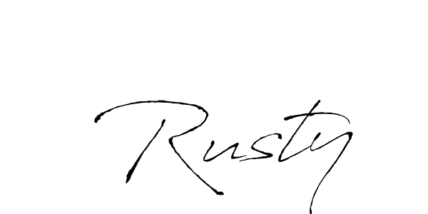 How to Draw  Rusty signature style? Antro_Vectra is a latest design signature styles for name  Rusty.  Rusty signature style 6 images and pictures png