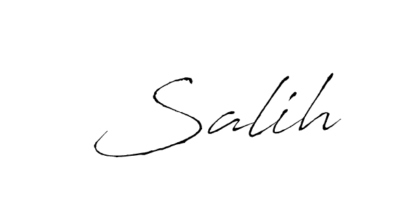 How to make  Salih signature? Antro_Vectra is a professional autograph style. Create handwritten signature for  Salih name.  Salih signature style 6 images and pictures png