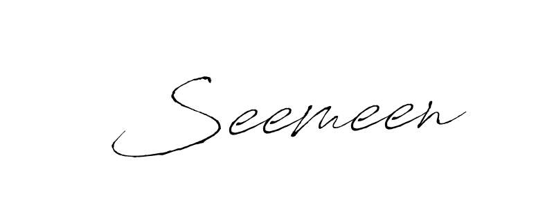 Make a beautiful signature design for name  Seemeen. Use this online signature maker to create a handwritten signature for free.  Seemeen signature style 6 images and pictures png