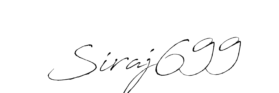 Also we have  Siraj699 name is the best signature style. Create professional handwritten signature collection using Antro_Vectra autograph style.  Siraj699 signature style 6 images and pictures png