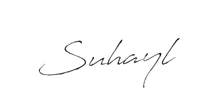 Design your own signature with our free online signature maker. With this signature software, you can create a handwritten (Antro_Vectra) signature for name  Suhayl.  Suhayl signature style 6 images and pictures png