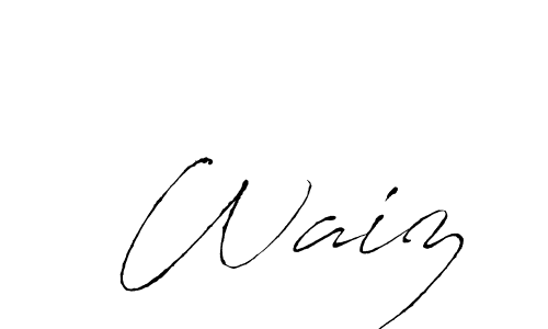 if you are searching for the best signature style for your name  Waiz. so please give up your signature search. here we have designed multiple signature styles  using Antro_Vectra.  Waiz signature style 6 images and pictures png