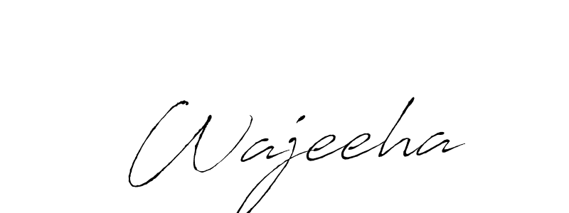 Similarly Antro_Vectra is the best handwritten signature design. Signature creator online .You can use it as an online autograph creator for name  Wajeeha.  Wajeeha signature style 6 images and pictures png