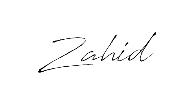 Also You can easily find your signature by using the search form. We will create  Zahid name handwritten signature images for you free of cost using Antro_Vectra sign style.  Zahid signature style 6 images and pictures png