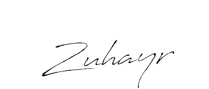 Use a signature maker to create a handwritten signature online. With this signature software, you can design (Antro_Vectra) your own signature for name  Zuhayr.  Zuhayr signature style 6 images and pictures png