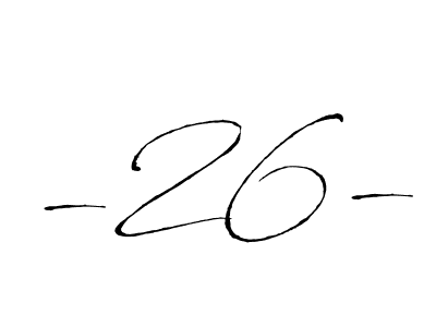 This is the best signature style for the -26- name. Also you like these signature font (Antro_Vectra). Mix name signature. -26- signature style 6 images and pictures png