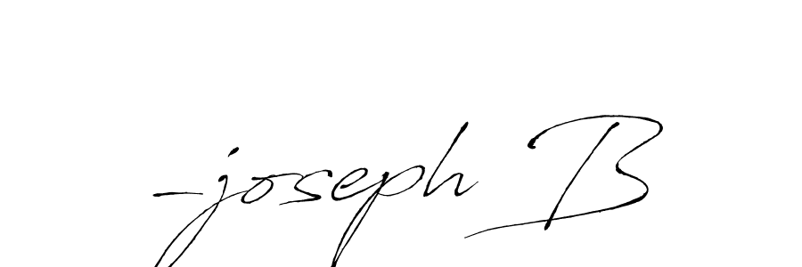 How to make -joseph B name signature. Use Antro_Vectra style for creating short signs online. This is the latest handwritten sign. -joseph B signature style 6 images and pictures png