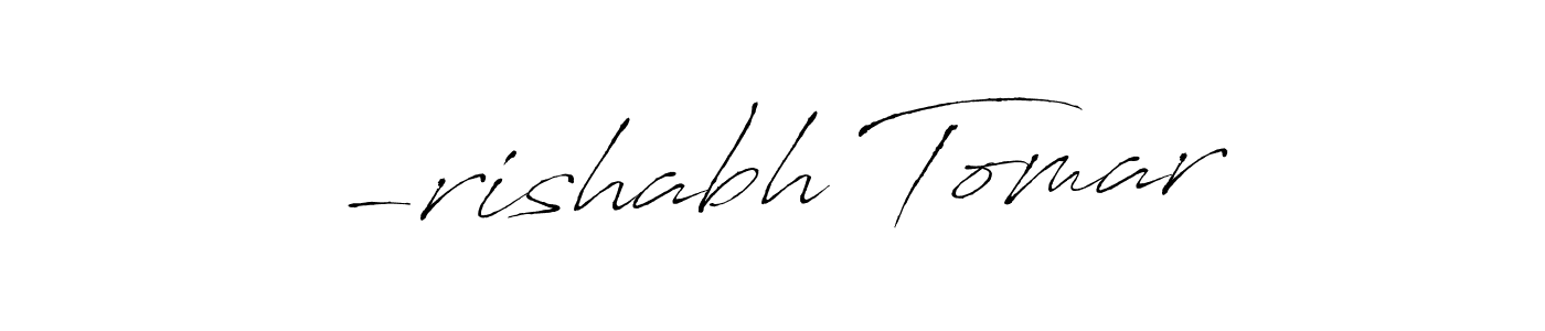 This is the best signature style for the -rishabh Tomar name. Also you like these signature font (Antro_Vectra). Mix name signature. -rishabh Tomar signature style 6 images and pictures png