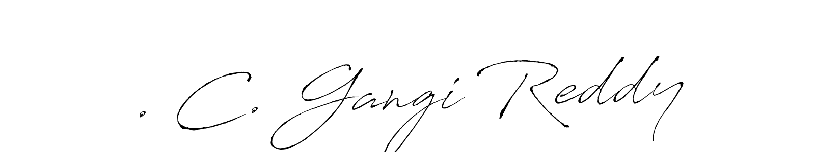 See photos of . C. Gangi Reddy official signature by Spectra . Check more albums & portfolios. Read reviews & check more about Antro_Vectra font. . C. Gangi Reddy signature style 6 images and pictures png