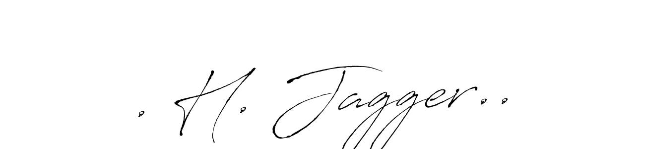How to Draw . H. Jagger.. signature style? Antro_Vectra is a latest design signature styles for name . H. Jagger... . H. Jagger.. signature style 6 images and pictures png