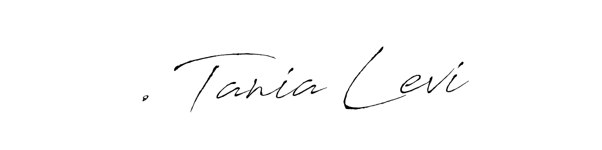 Antro_Vectra is a professional signature style that is perfect for those who want to add a touch of class to their signature. It is also a great choice for those who want to make their signature more unique. Get . Tania Levi name to fancy signature for free. . Tania Levi signature style 6 images and pictures png