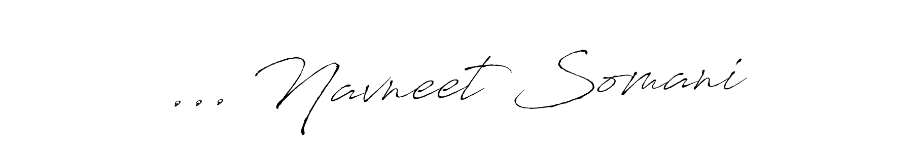 Make a beautiful signature design for name ... Navneet Somani. With this signature (Antro_Vectra) style, you can create a handwritten signature for free. ... Navneet Somani signature style 6 images and pictures png