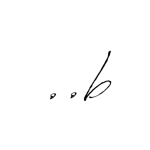 Also You can easily find your signature by using the search form. We will create ..b name handwritten signature images for you free of cost using Antro_Vectra sign style. ..b signature style 6 images and pictures png