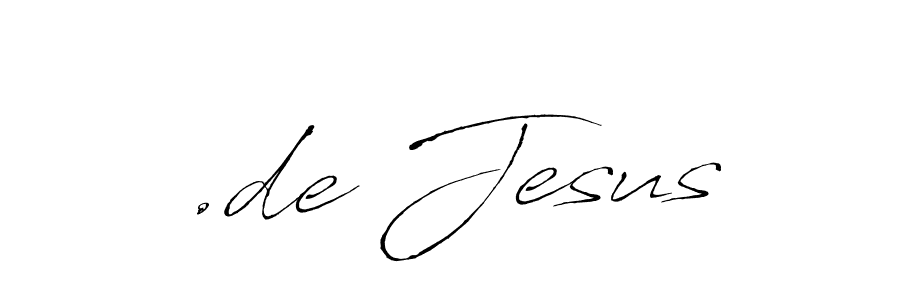Create a beautiful signature design for name .de Jesus. With this signature (Antro_Vectra) fonts, you can make a handwritten signature for free. .de Jesus signature style 6 images and pictures png