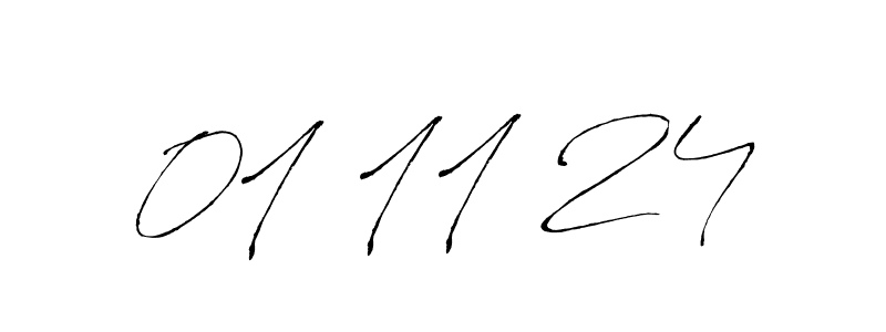 The best way (Antro_Vectra) to make a short signature is to pick only two or three words in your name. The name 01 11 24 include a total of six letters. For converting this name. 01 11 24 signature style 6 images and pictures png