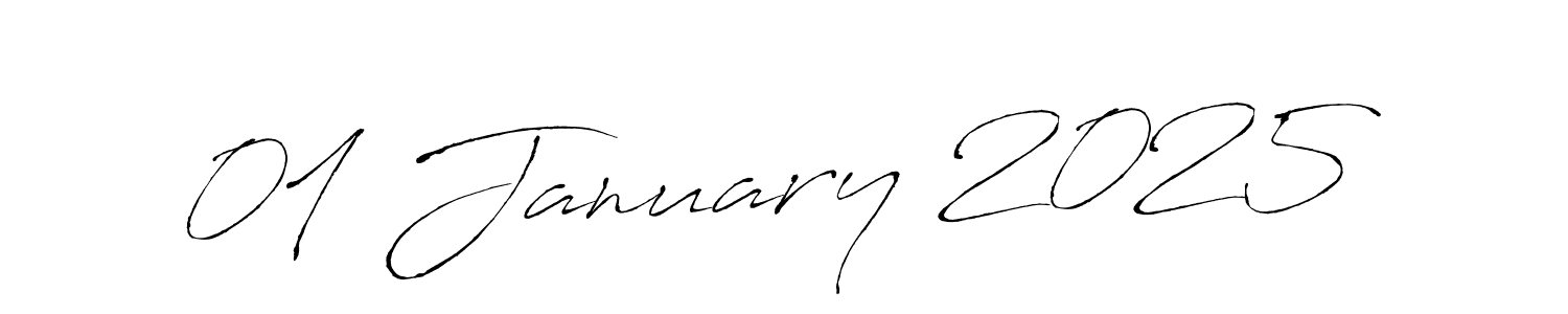 How to make 01 January 2025 name signature. Use Antro_Vectra style for creating short signs online. This is the latest handwritten sign. 01 January 2025 signature style 6 images and pictures png