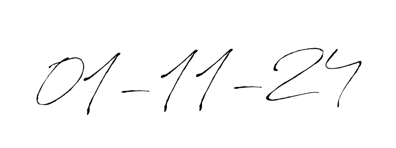 The best way (Antro_Vectra) to make a short signature is to pick only two or three words in your name. The name 01-11-24 include a total of six letters. For converting this name. 01-11-24 signature style 6 images and pictures png