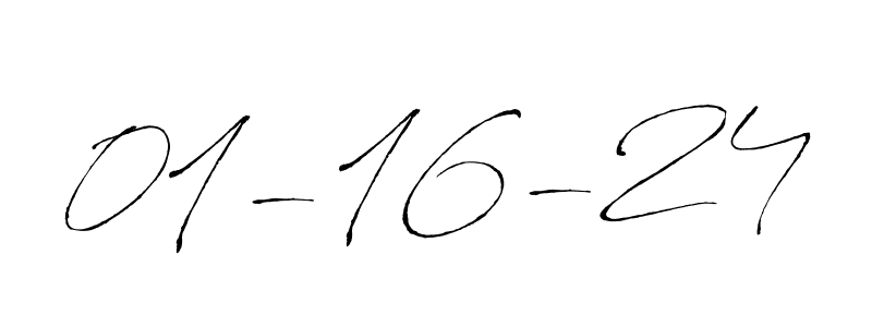 The best way (Antro_Vectra) to make a short signature is to pick only two or three words in your name. The name 01-16-24 include a total of six letters. For converting this name. 01-16-24 signature style 6 images and pictures png