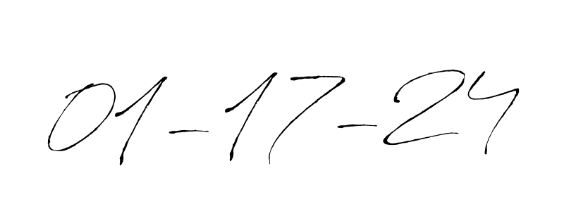 Design your own signature with our free online signature maker. With this signature software, you can create a handwritten (Antro_Vectra) signature for name 01-17-24. 01-17-24 signature style 6 images and pictures png