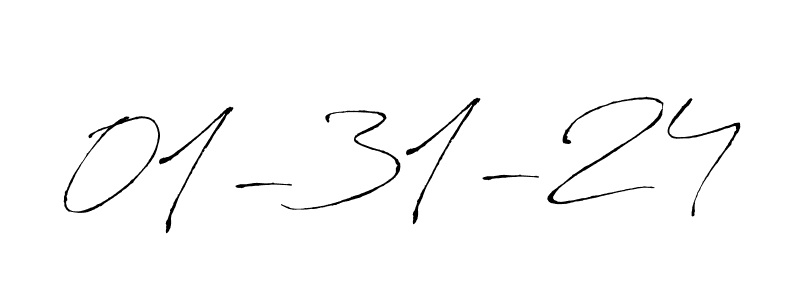 Use a signature maker to create a handwritten signature online. With this signature software, you can design (Antro_Vectra) your own signature for name 01-31-24. 01-31-24 signature style 6 images and pictures png