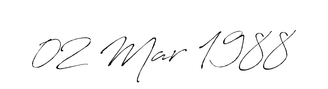 It looks lik you need a new signature style for name 02 Mar 1988. Design unique handwritten (Antro_Vectra) signature with our free signature maker in just a few clicks. 02 Mar 1988 signature style 6 images and pictures png