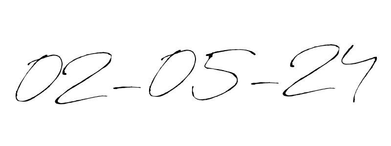 How to make 02-05-24 name signature. Use Antro_Vectra style for creating short signs online. This is the latest handwritten sign. 02-05-24 signature style 6 images and pictures png