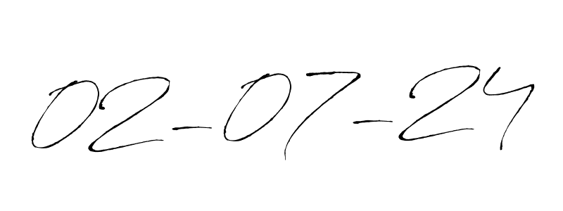 Use a signature maker to create a handwritten signature online. With this signature software, you can design (Antro_Vectra) your own signature for name 02-07-24. 02-07-24 signature style 6 images and pictures png