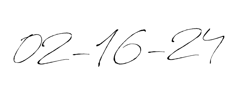 How to make 02-16-24 signature? Antro_Vectra is a professional autograph style. Create handwritten signature for 02-16-24 name. 02-16-24 signature style 6 images and pictures png