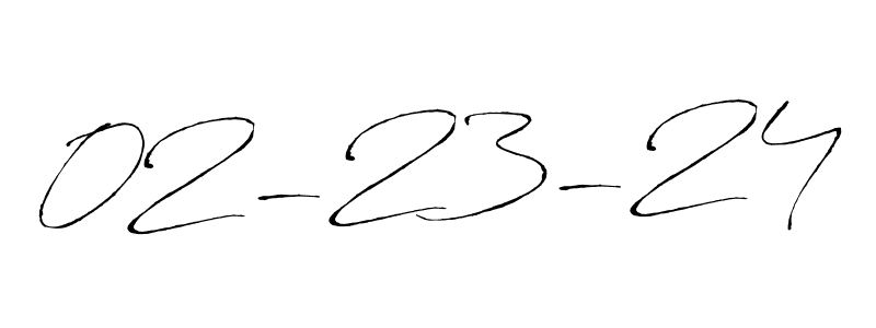 Also You can easily find your signature by using the search form. We will create 02-23-24 name handwritten signature images for you free of cost using Antro_Vectra sign style. 02-23-24 signature style 6 images and pictures png