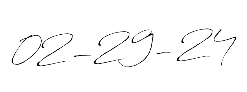 How to make 02-29-24 signature? Antro_Vectra is a professional autograph style. Create handwritten signature for 02-29-24 name. 02-29-24 signature style 6 images and pictures png