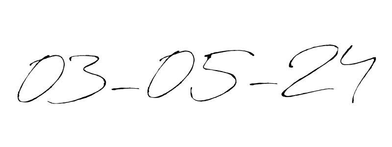 Design your own signature with our free online signature maker. With this signature software, you can create a handwritten (Antro_Vectra) signature for name 03-05-24. 03-05-24 signature style 6 images and pictures png