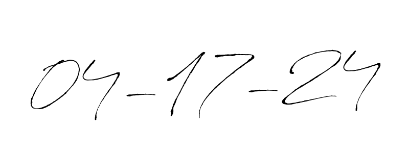 You should practise on your own different ways (Antro_Vectra) to write your name (04-17-24) in signature. don't let someone else do it for you. 04-17-24 signature style 6 images and pictures png