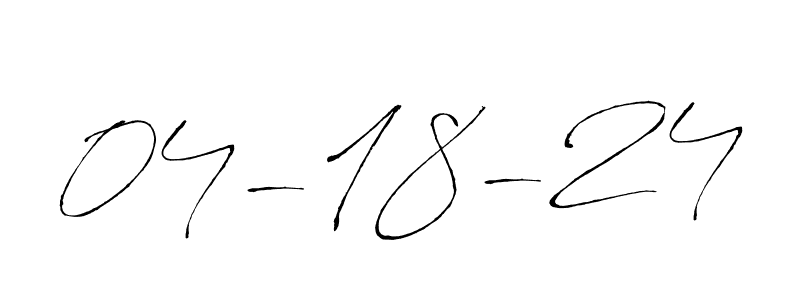 Create a beautiful signature design for name 04-18-24. With this signature (Antro_Vectra) fonts, you can make a handwritten signature for free. 04-18-24 signature style 6 images and pictures png