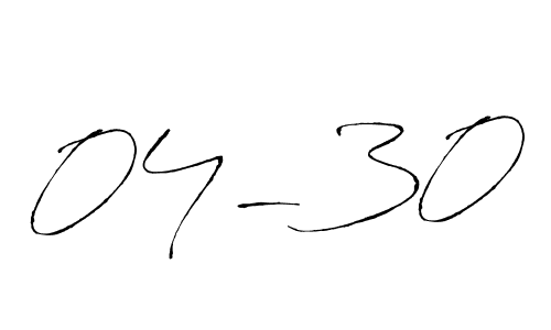 Make a beautiful signature design for name 04-30. Use this online signature maker to create a handwritten signature for free. 04-30 signature style 6 images and pictures png