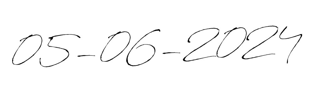 You should practise on your own different ways (Antro_Vectra) to write your name (05-06-2024) in signature. don't let someone else do it for you. 05-06-2024 signature style 6 images and pictures png