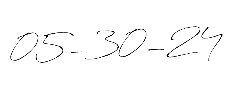 Create a beautiful signature design for name 05-30-24. With this signature (Antro_Vectra) fonts, you can make a handwritten signature for free. 05-30-24 signature style 6 images and pictures png