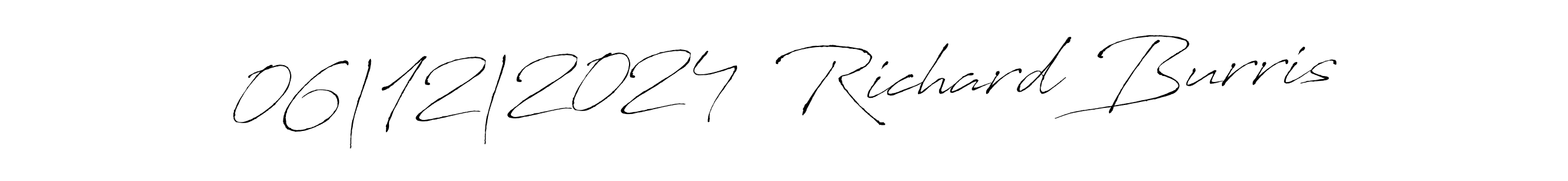 Also we have 06|12|2024  Richard Burris name is the best signature style. Create professional handwritten signature collection using Antro_Vectra autograph style. 06|12|2024  Richard Burris signature style 6 images and pictures png