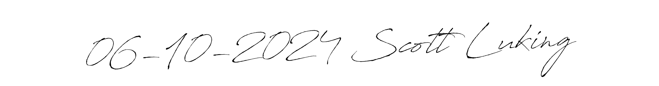 This is the best signature style for the 06-10-2024 Scott Luking name. Also you like these signature font (Antro_Vectra). Mix name signature. 06-10-2024 Scott Luking signature style 6 images and pictures png