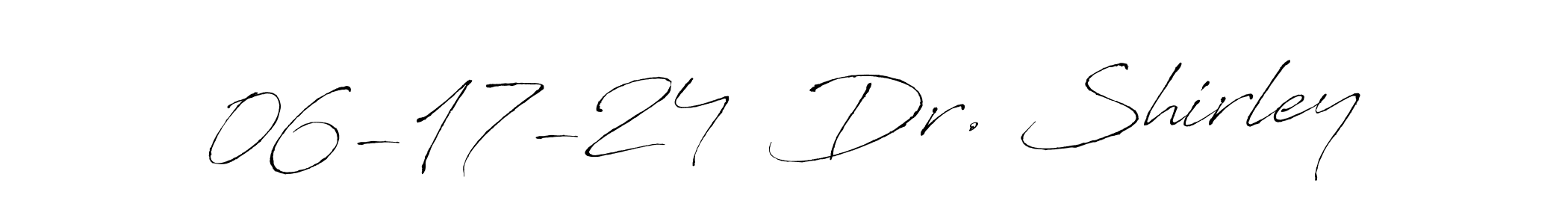 It looks lik you need a new signature style for name 06-17-24  Dr. Shirley. Design unique handwritten (Antro_Vectra) signature with our free signature maker in just a few clicks. 06-17-24  Dr. Shirley signature style 6 images and pictures png