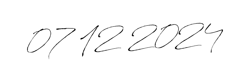 It looks lik you need a new signature style for name 07 12 2024. Design unique handwritten (Antro_Vectra) signature with our free signature maker in just a few clicks. 07 12 2024 signature style 6 images and pictures png