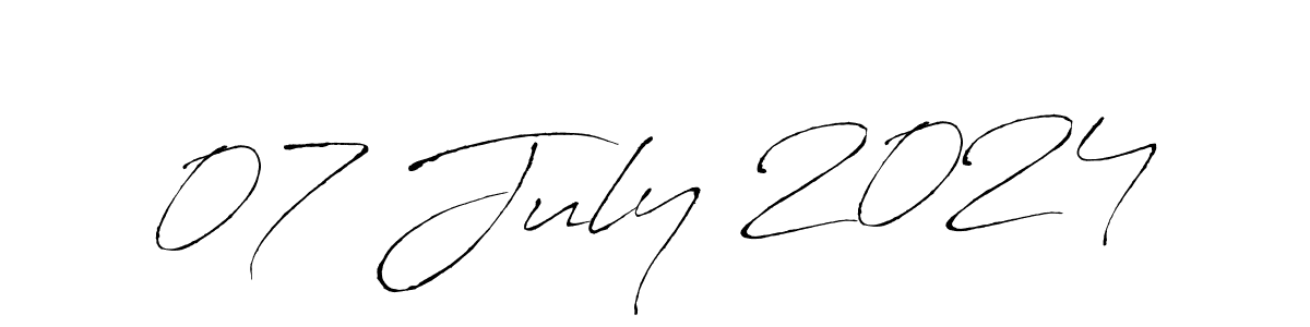 07 July 2024 stylish signature style. Best Handwritten Sign (Antro_Vectra) for my name. Handwritten Signature Collection Ideas for my name 07 July 2024. 07 July 2024 signature style 6 images and pictures png