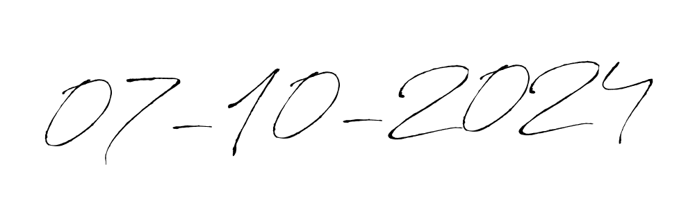 Design your own signature with our free online signature maker. With this signature software, you can create a handwritten (Antro_Vectra) signature for name 07-10-2024. 07-10-2024 signature style 6 images and pictures png