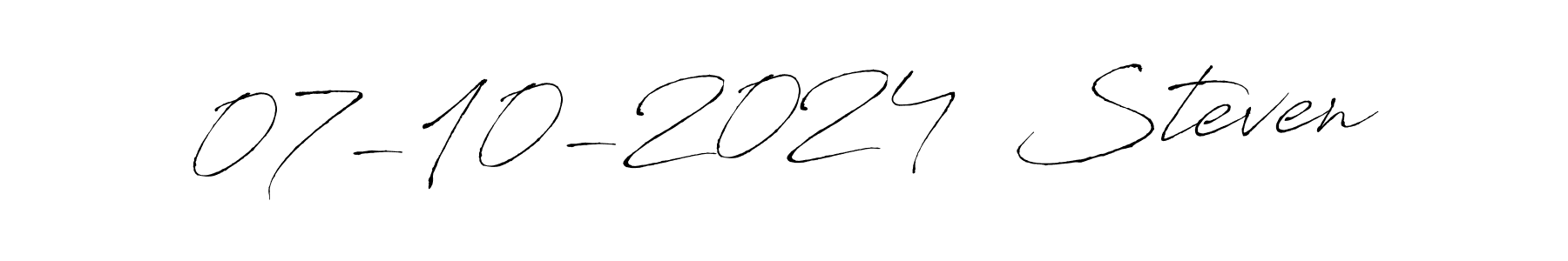 Make a beautiful signature design for name 07-10-2024  Steven. Use this online signature maker to create a handwritten signature for free. 07-10-2024  Steven signature style 6 images and pictures png