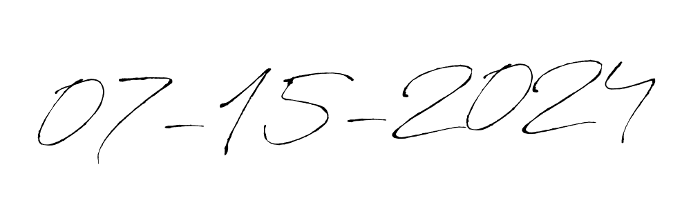 The best way (Antro_Vectra) to make a short signature is to pick only two or three words in your name. The name 07-15-2024 include a total of six letters. For converting this name. 07-15-2024 signature style 6 images and pictures png