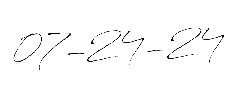 Create a beautiful signature design for name 07-24-24. With this signature (Antro_Vectra) fonts, you can make a handwritten signature for free. 07-24-24 signature style 6 images and pictures png