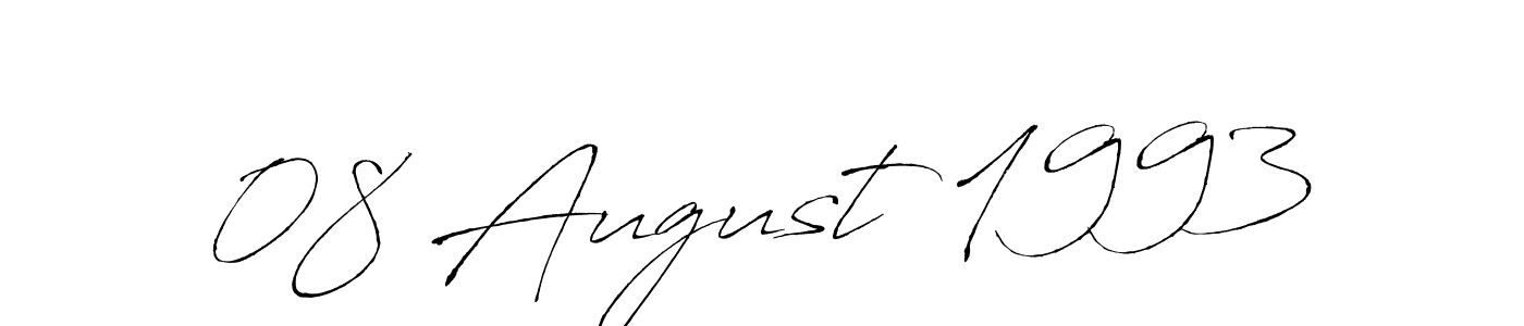 Use a signature maker to create a handwritten signature online. With this signature software, you can design (Antro_Vectra) your own signature for name 08 August 1993. 08 August 1993 signature style 6 images and pictures png